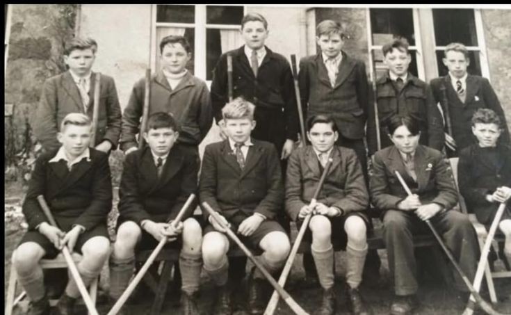 Spean Bridge Primary School Shinty Team 1950?